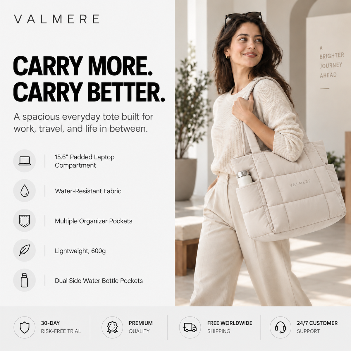 The Bubble Puffy 15.6" Laptop Work Tote